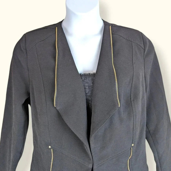 Women's Black Jacket - Picture 3 of 6